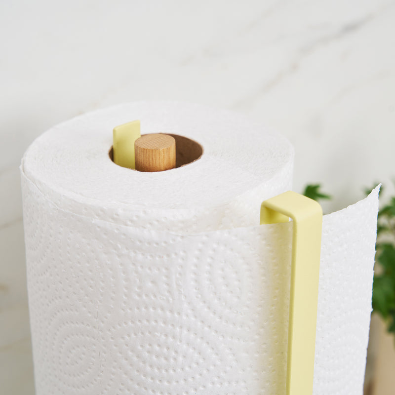 Paper Towel Holder - Steel + Wood — image 3