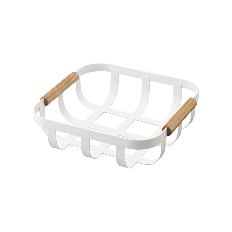 Fruit Basket on a white background.