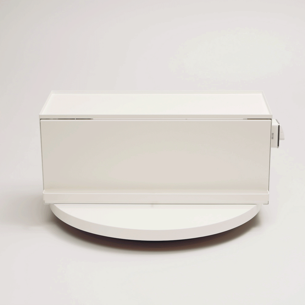 Open-Back Countertop Storage Rack - Steel