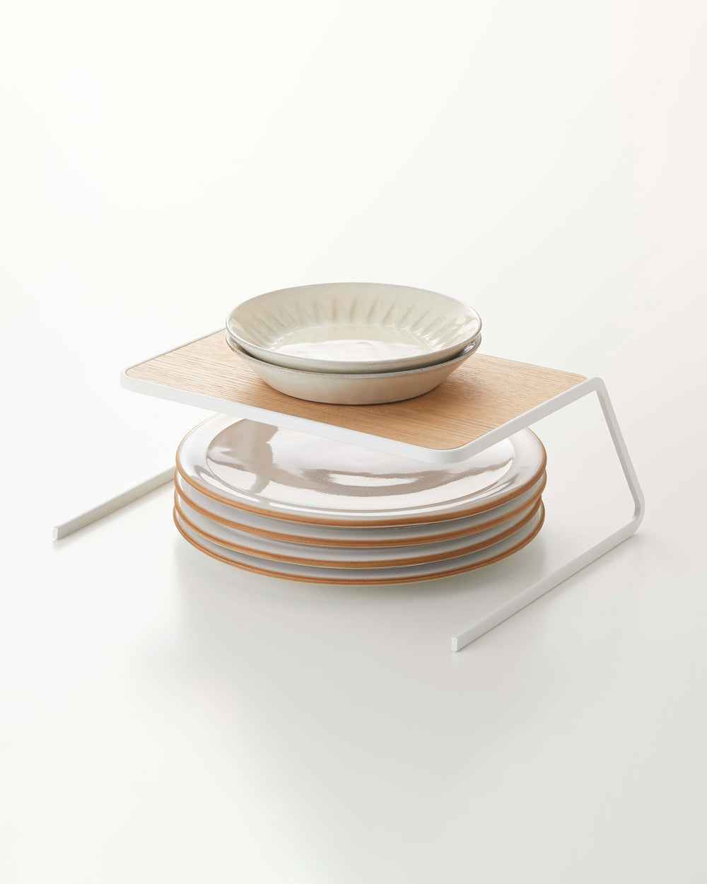 Rehausse-plat - Petit modèle - Acier et bois