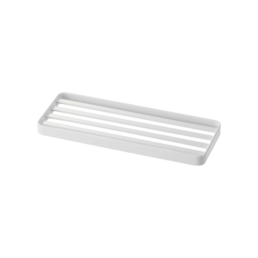 Plateau de salle de bain à fentes - Acier