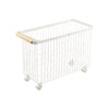 Rolling Wire Basket on a white background.