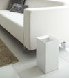 White Grid Panel Organizer on kitchen countertop by Yamazaki Home.