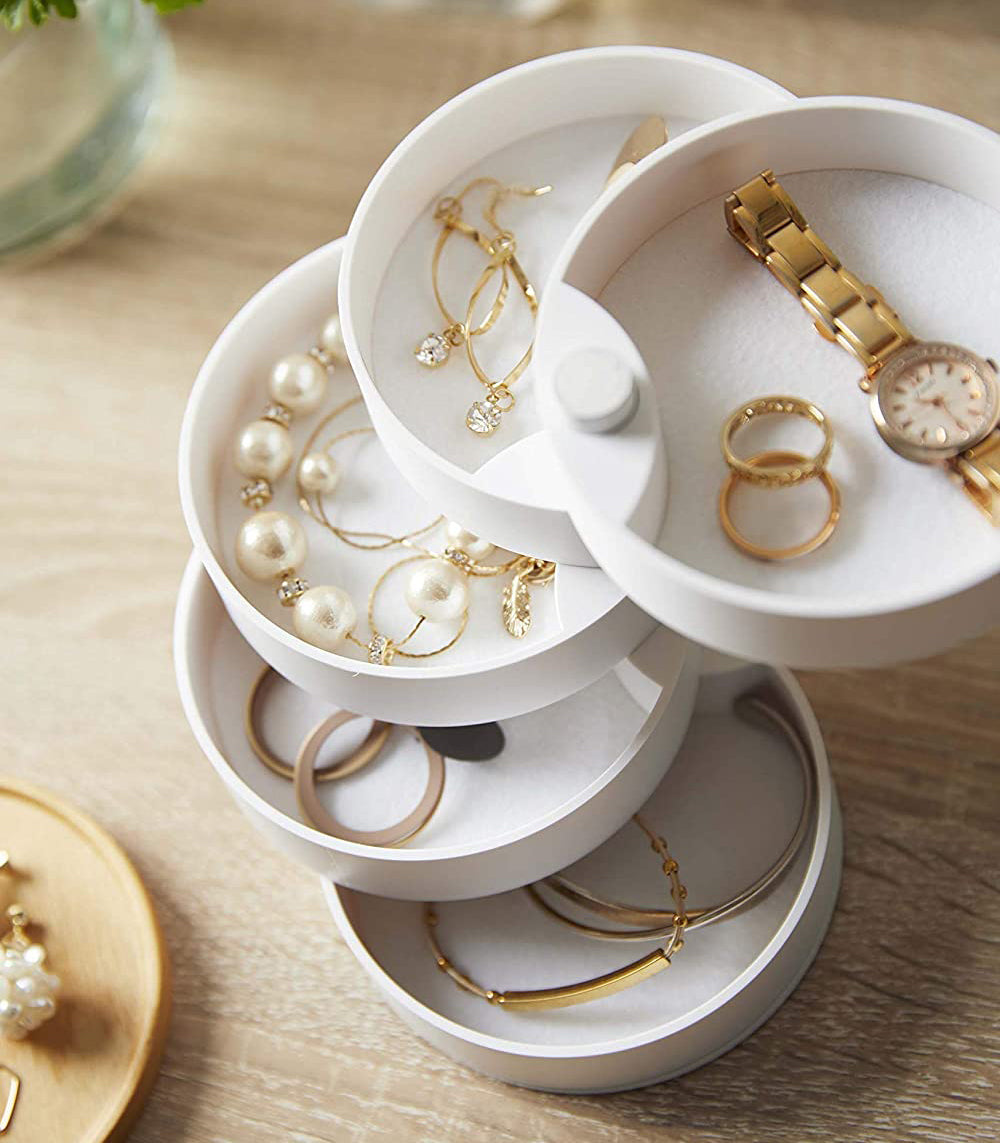 Organisateur de bijoux empilable