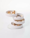 Prop photo showing Open Top Stacked Jewelry Organizer - Two Sizes with various props.