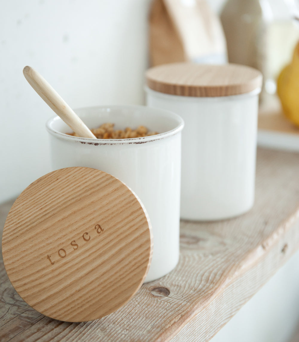 Boîte alimentaire en céramique (lot de 3)